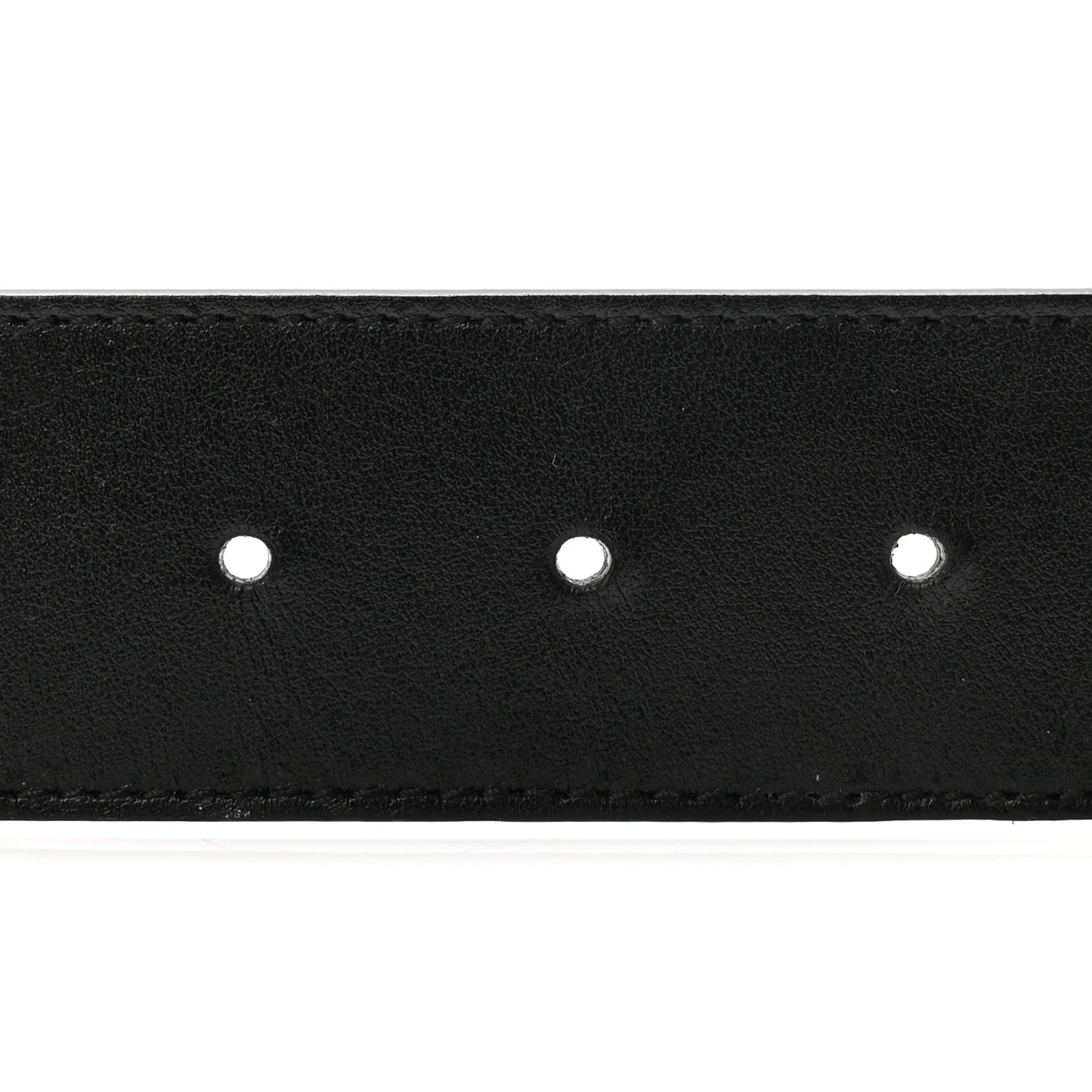 Gucci Textured Calfskin Double G 40mm Belt 75 30 Black 3 of 6