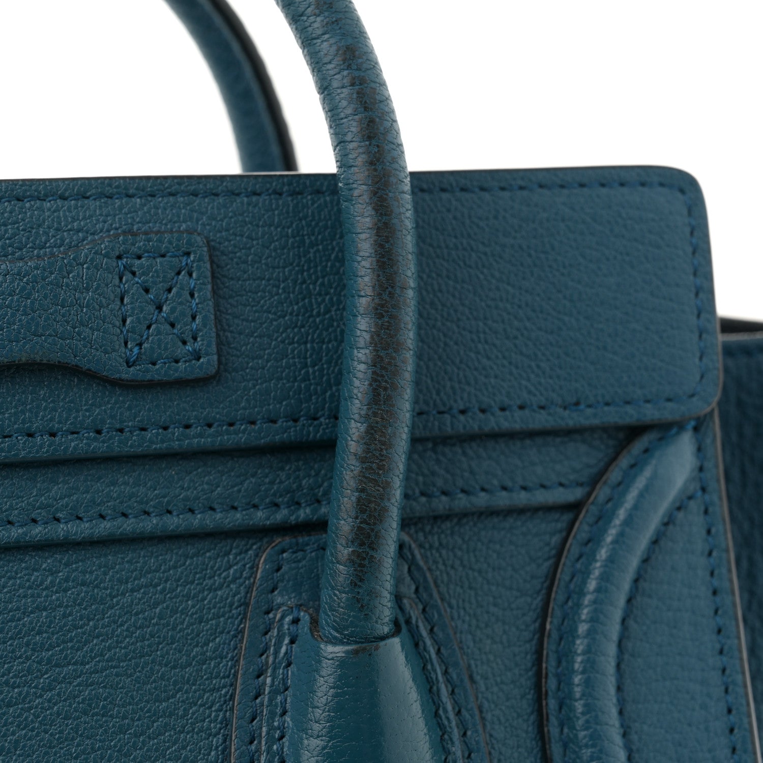 Celine Goatskin Nano Luggage Sea 11 of 11