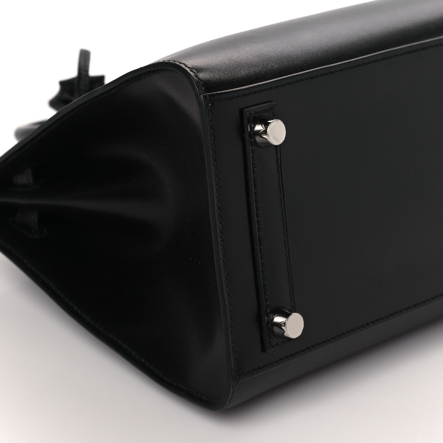 Hermes Box Birkin Sellier 25 Black 7 of 9