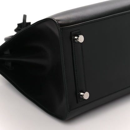 Hermes Box Birkin Sellier 25 Black 7 of 9