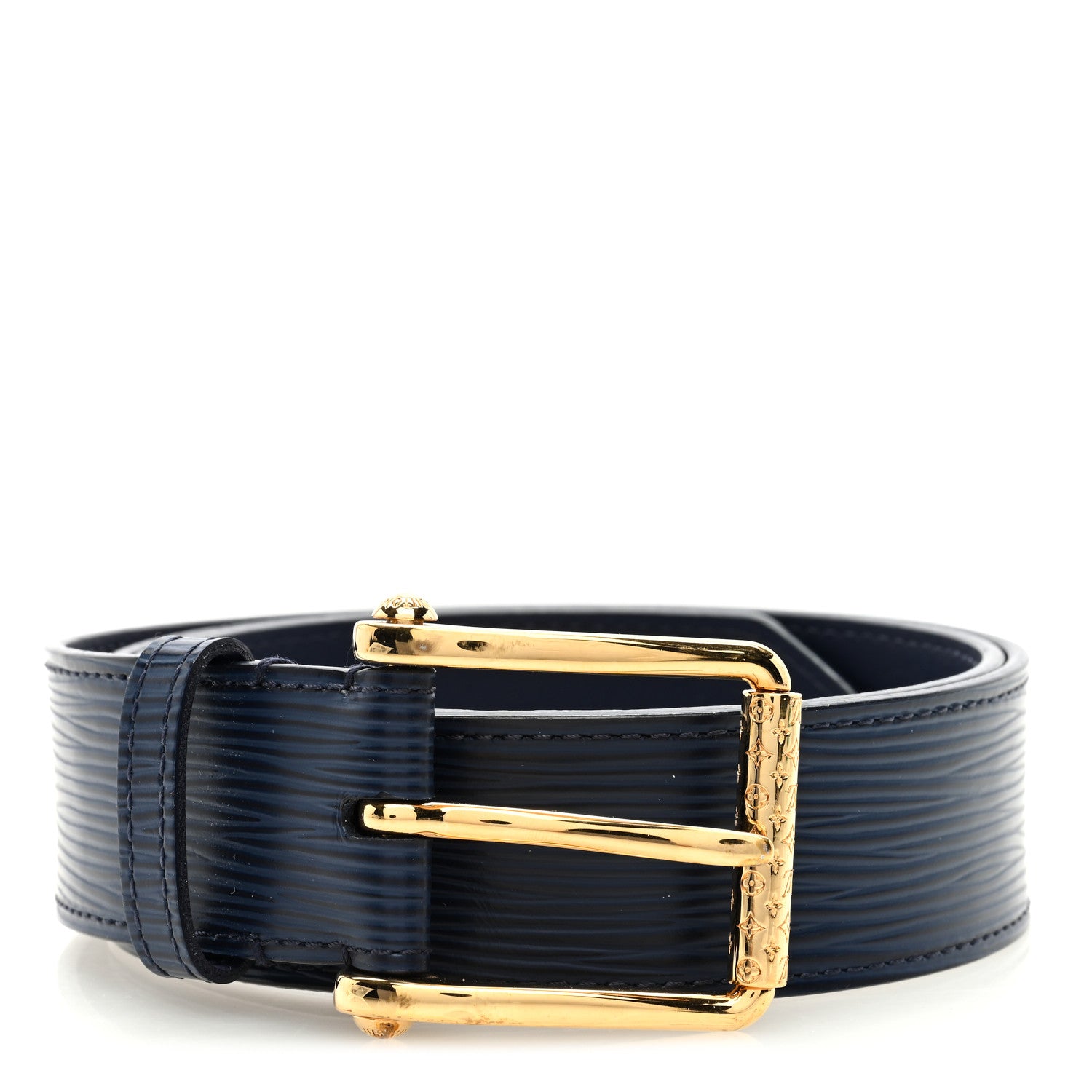 Louis Vuitton Epi 35mm Belt 85 34 Indigo 1 of 4