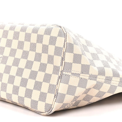 Louis Vuitton Damier Azur Neo Neverfull MM Rose Ballerine 10 of 10
