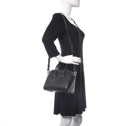 Givenchy Smooth Calfskin Mini Studded Antigona Black 2 of 14