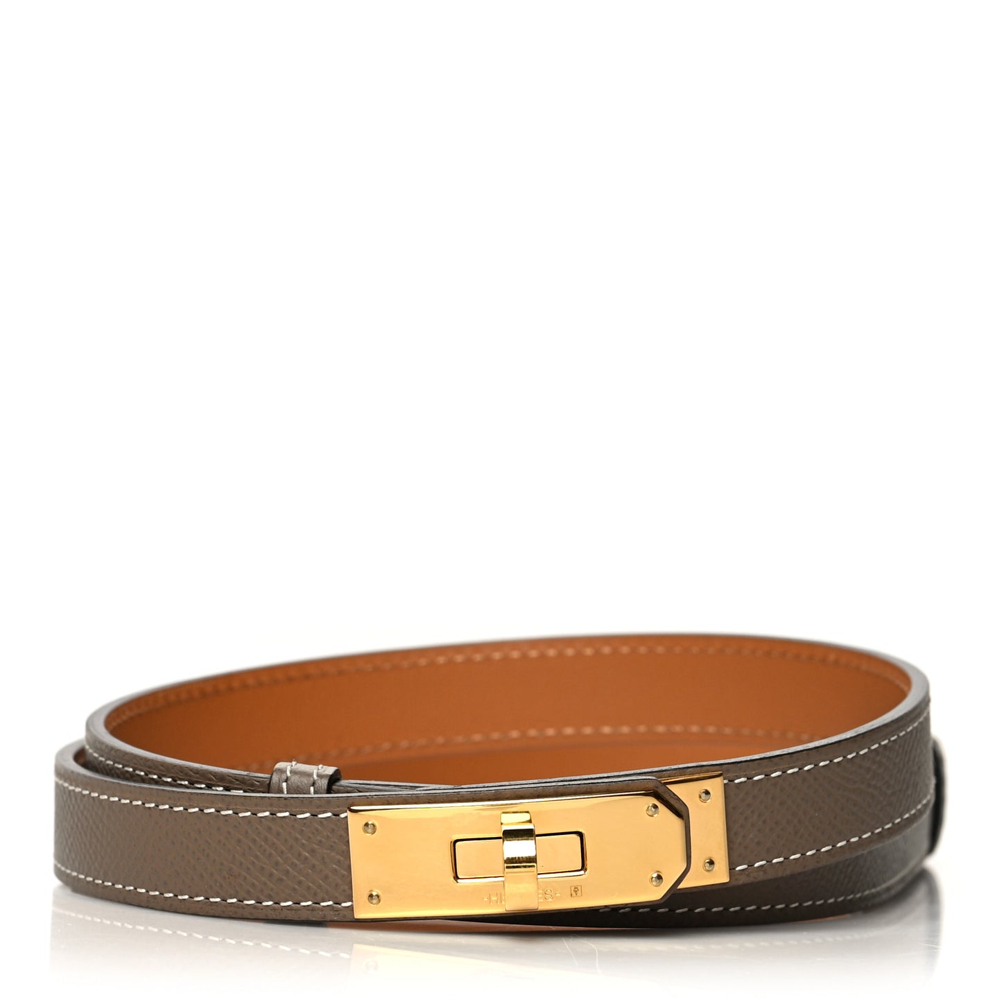 Epsom Kelly Belt Etoupe