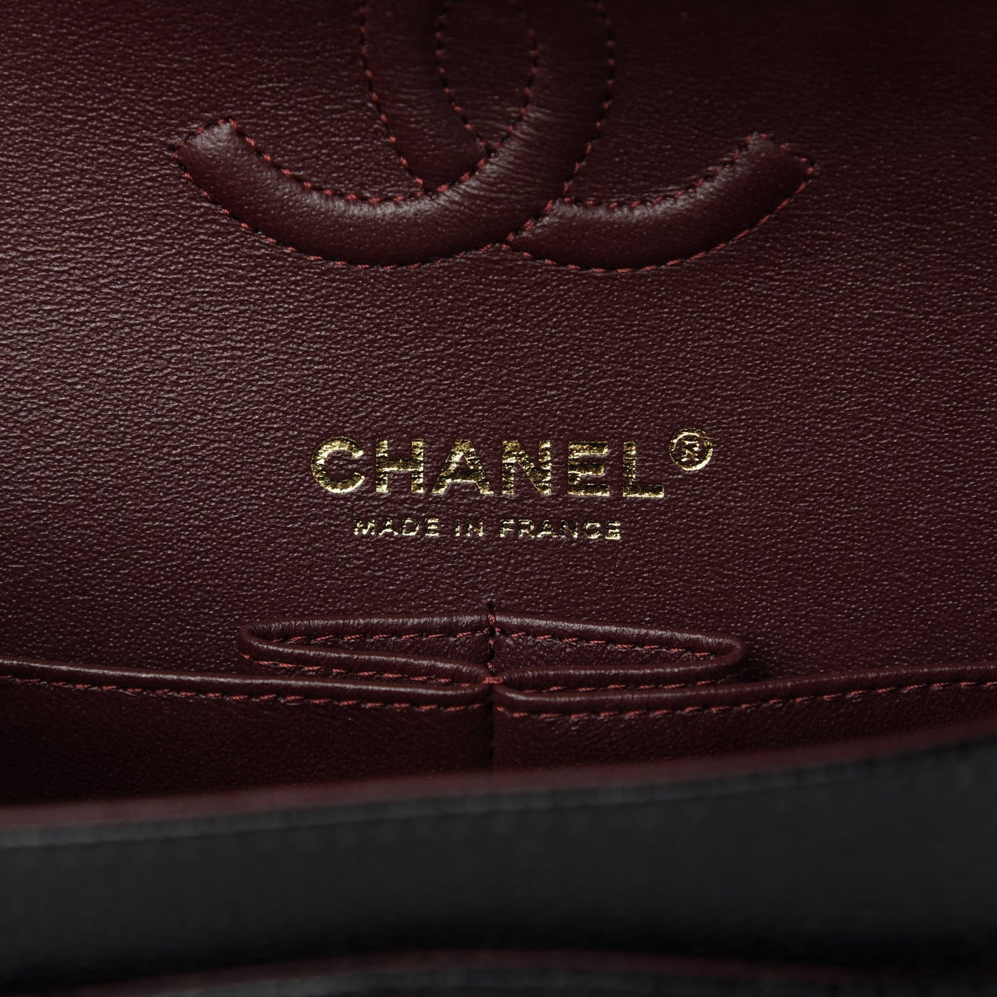 Caviar Quilted Small Double Flap Black