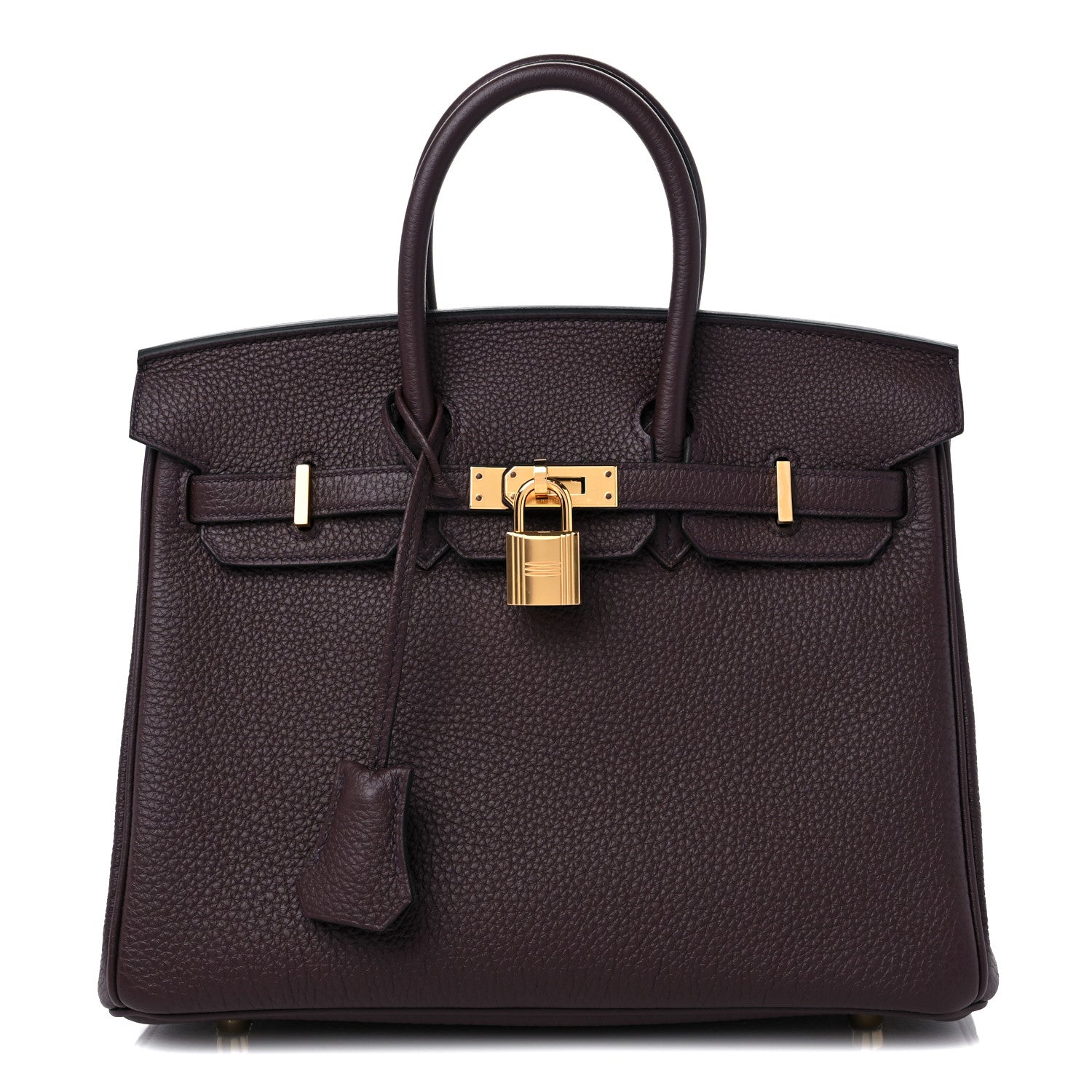 Hermes Togo Birkin 25 Rouge Sellier 1 of 10