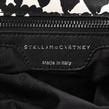 Stella McCartney Shaggy Deer Hearts Falabella Backpack Bag Black 6 of 8