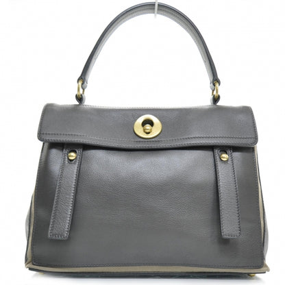 Saint Laurent Leather Medium Muse Two Grey 1 of 9