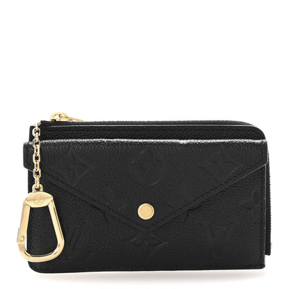 Louis Vuitton Empreinte Recto Verso Card Holder Black 1 of 6
