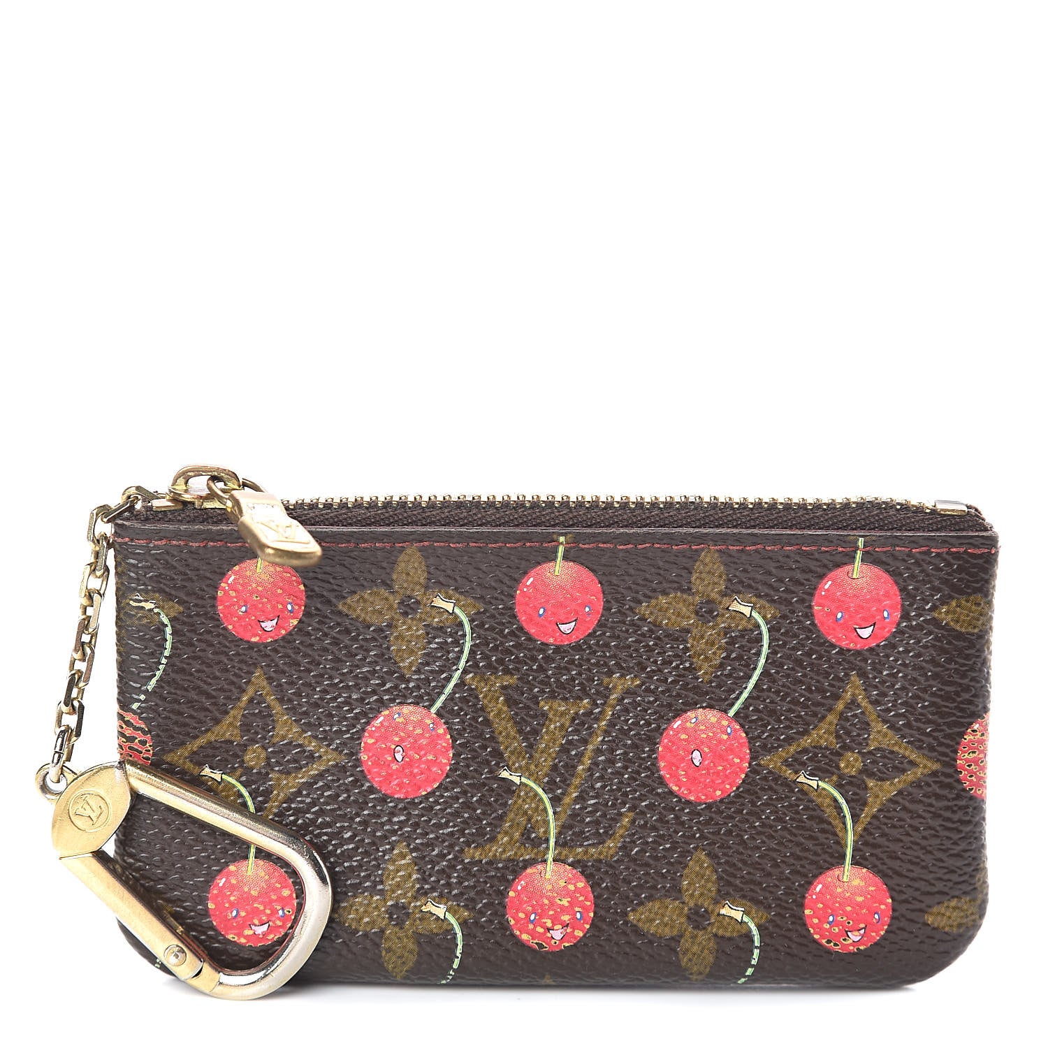 Louis Vuitton Monogram Cerises Key Pouch 1 of 7