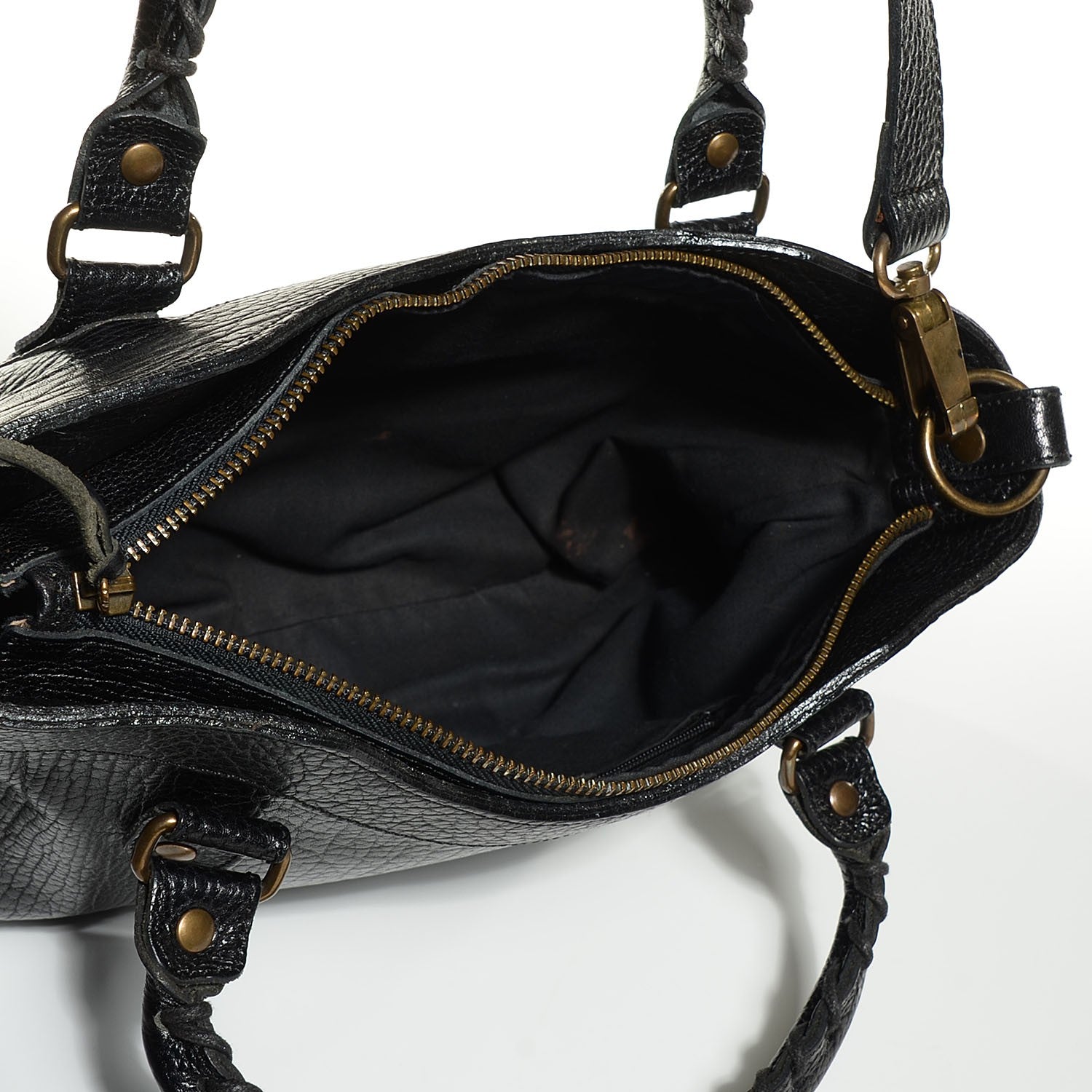 Balenciaga Pebbled Caribou Classic Hardware First Black 5 of 12