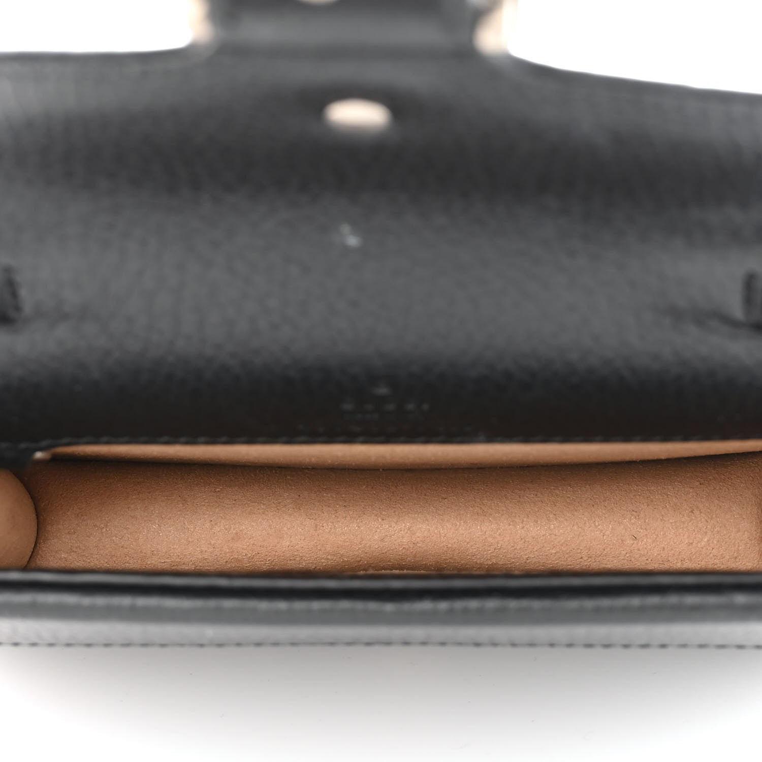 Gucci Calfskin Super Mini Dionysus Shoulder Bag Black 5 of 11