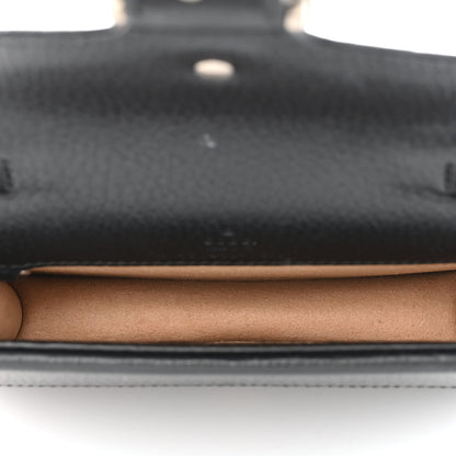 Gucci Calfskin Super Mini Dionysus Shoulder Bag Black 5 of 11