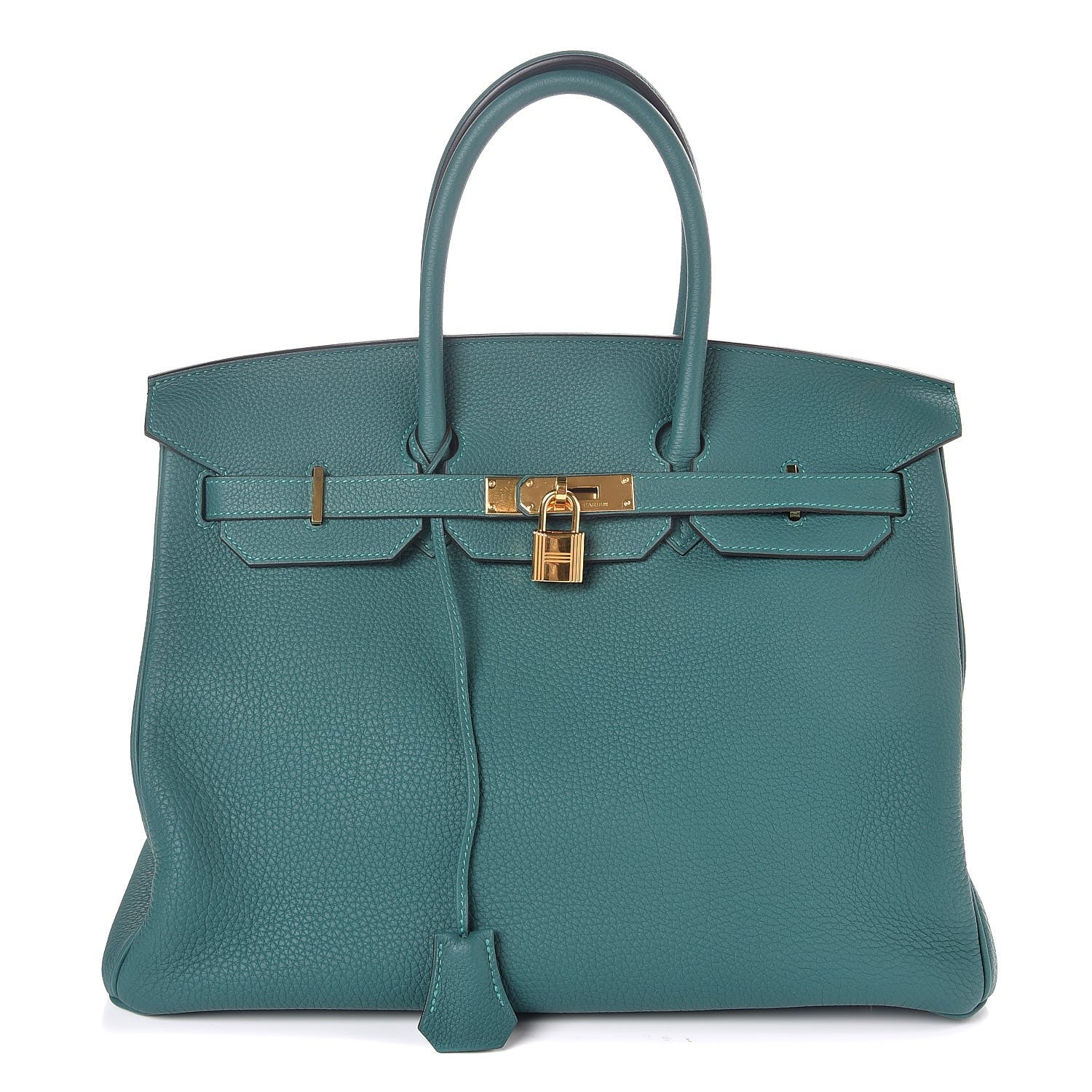 Hermes Togo Birkin 35 Malachite 1 of 31