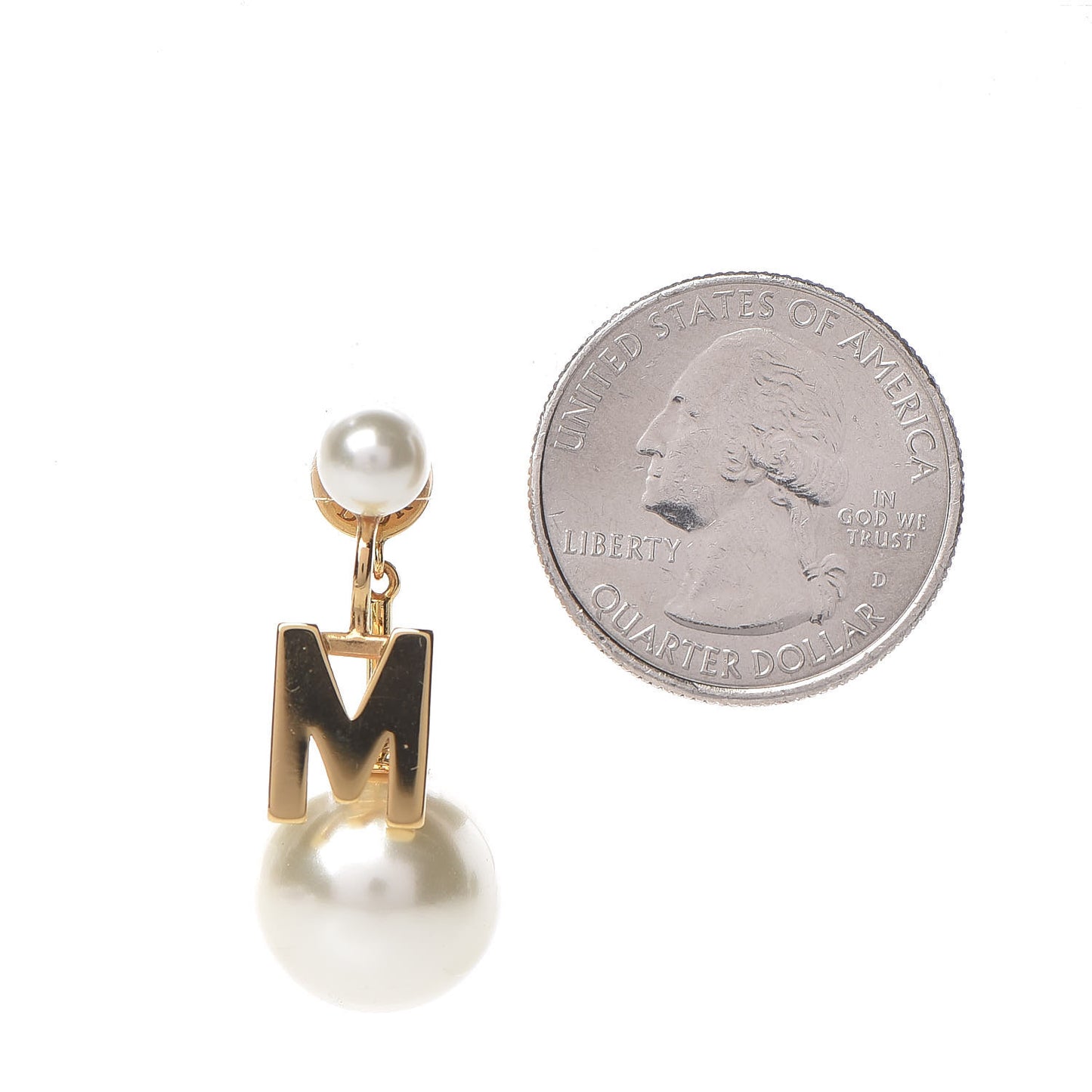 Pearl My ABCDior Tribale Earring Gold