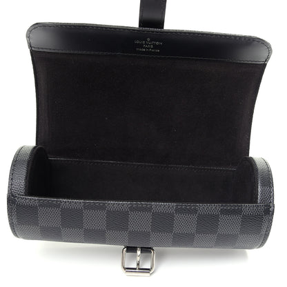 Louis Vuitton Damier Graphite 3 Watch Travel Case 4 of 6