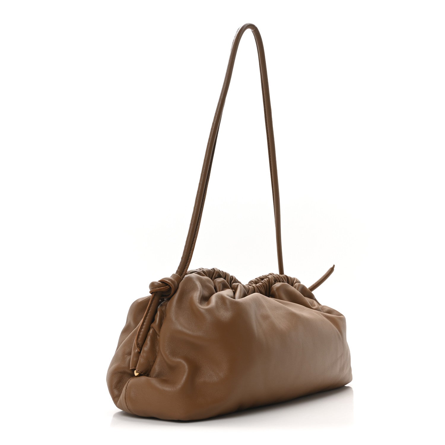 Mansur Gavriel Lambskin Cloud Oversized Clutch Camel 3 of 9