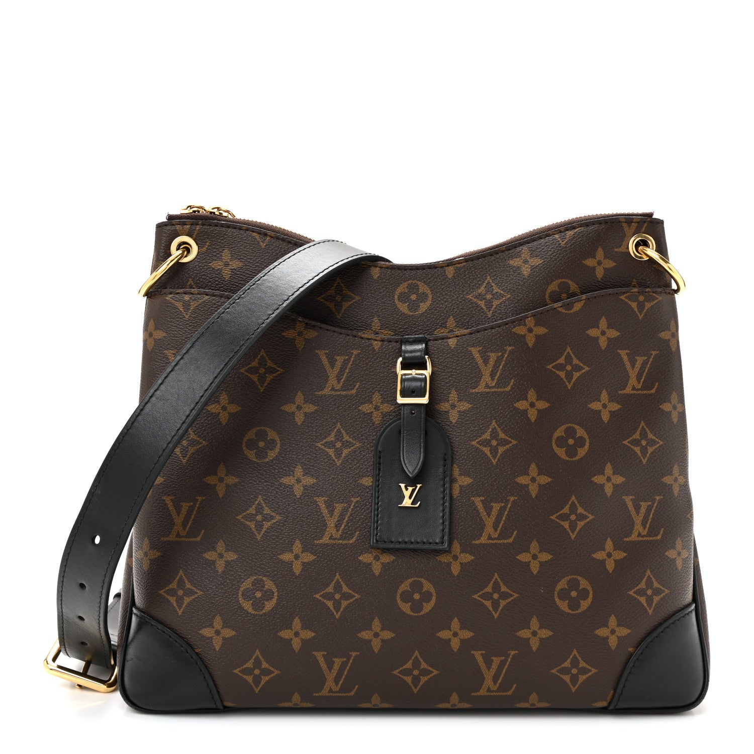 Louis Vuitton Monogram Odeon MM Black 1 of 10