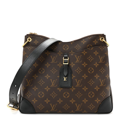 Louis Vuitton Monogram Odeon MM Black 1 of 10