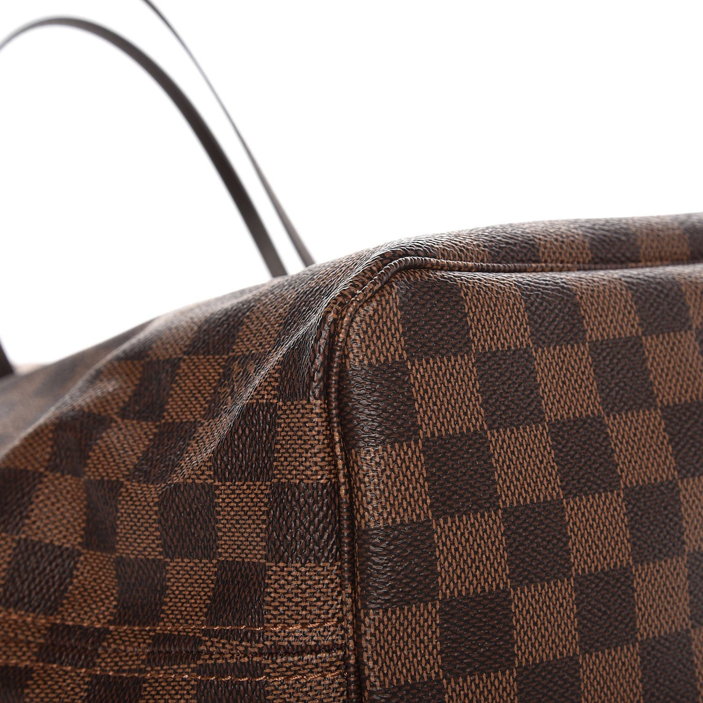 Damier Ebene Neo Neverfull MM Rose Ballerine