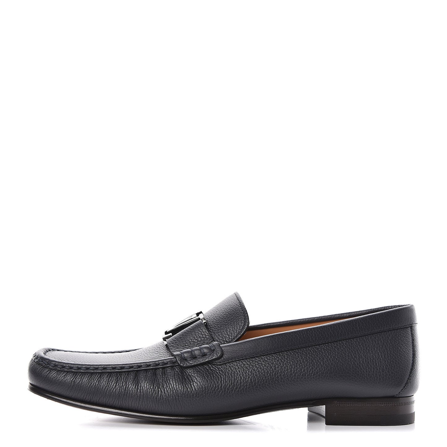 Calfskin Mens Montaigne Loafers 9.5 Marine