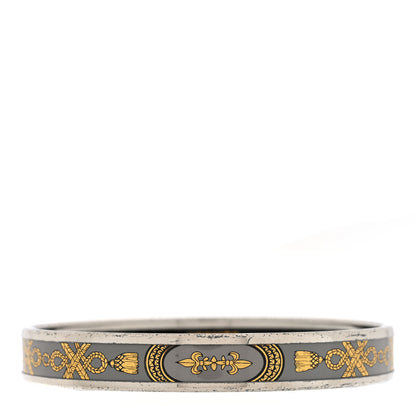 Hermes Enamel Printed Narrow Grand Apparat Bracelet 70 1 of 4