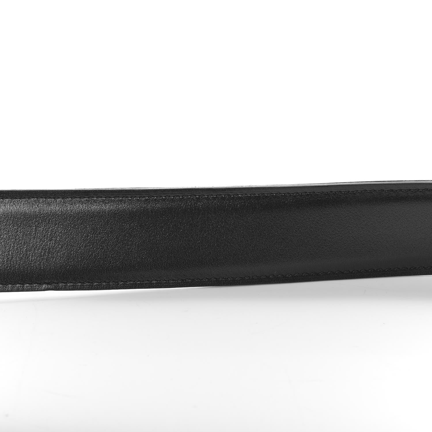 Hermes Box Togo 32mm Belt Strap 80 Black Etain 10 of 11