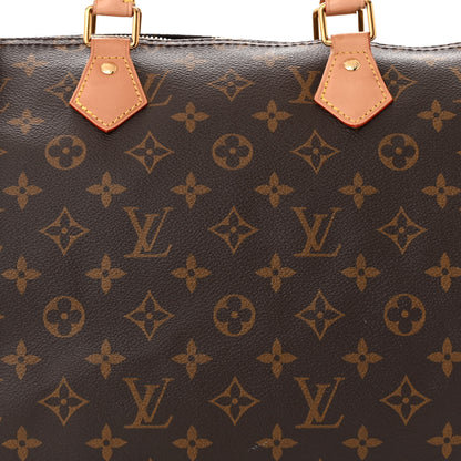 Louis Vuitton Monogram Speedy Bandouliere 35 7 of 9