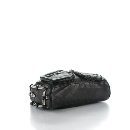 Alexander Wang Washed Lambskin Brenda Chain Black 4 of 7