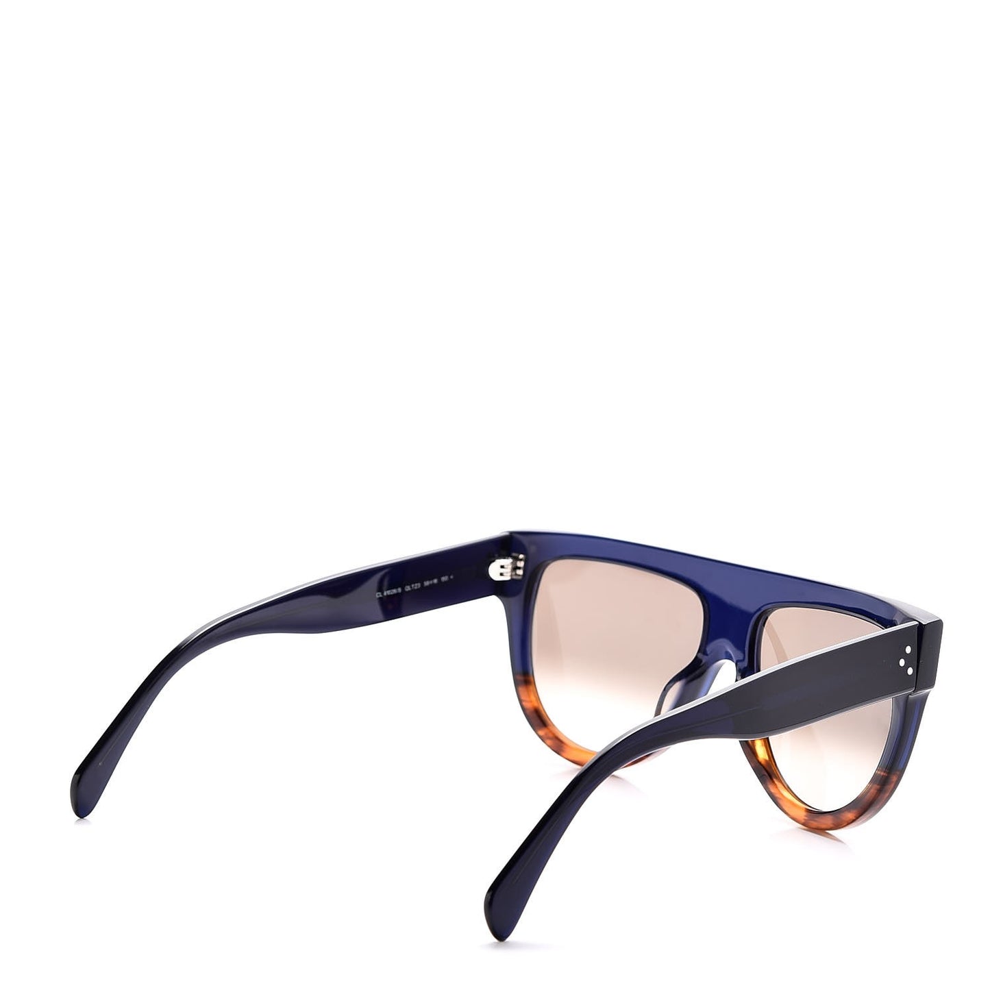 Acetate Shadow Sunglasses CL 41026/S Tortoise Havana Blue