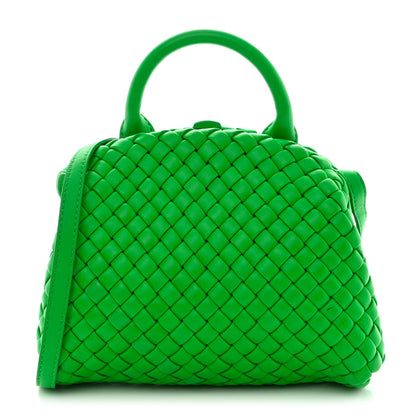 Bottega Veneta Nappa Intreccio Mini Padded Handle Bag Parakeet 1 of 15