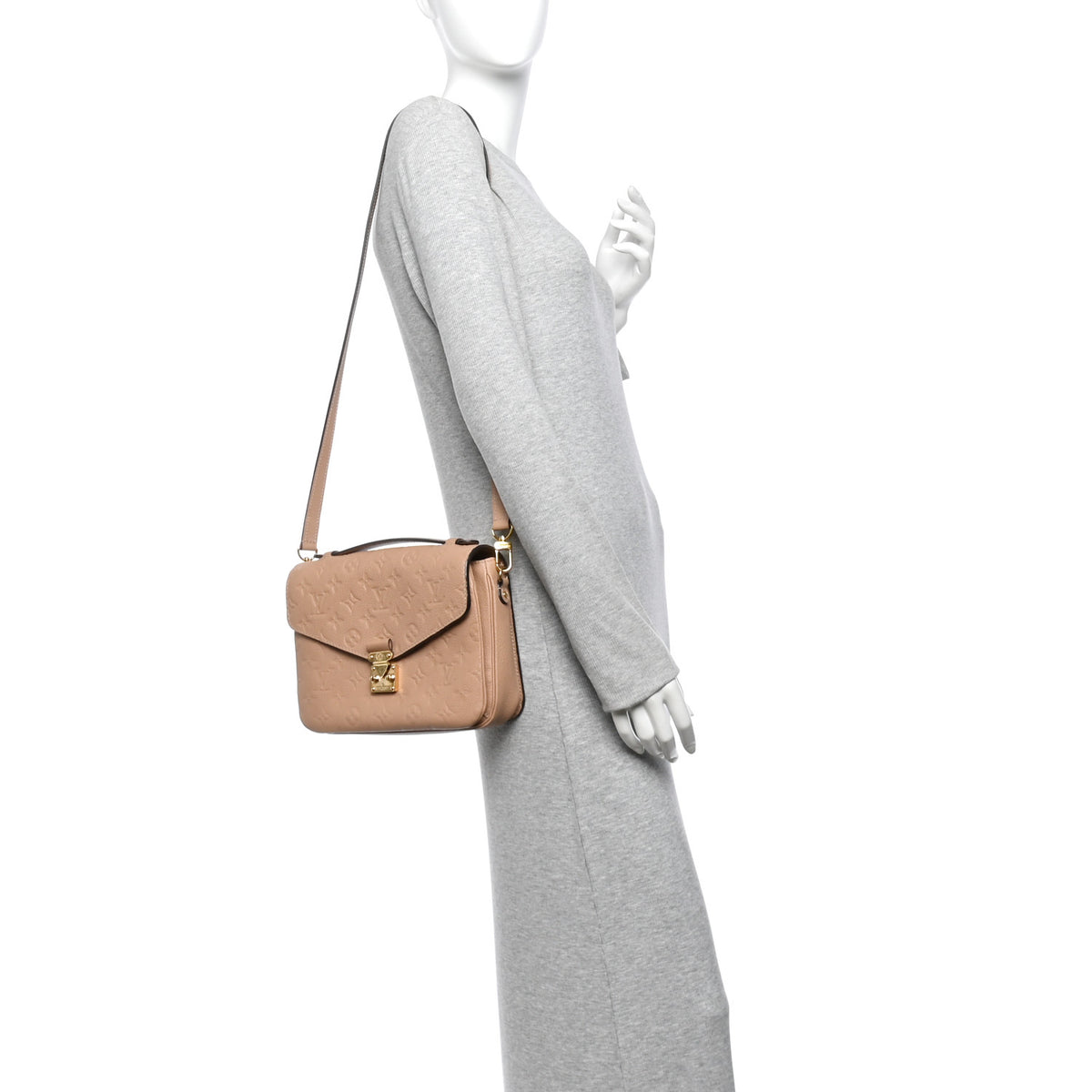 Louis Vuitton Empreinte Pochette Metis Dune 2 of 14