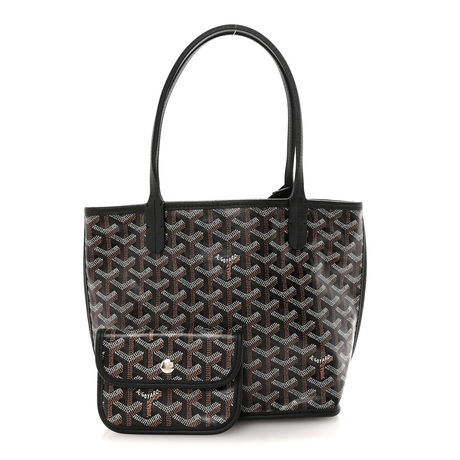 Goyard Goyardine Reversible Mini Anjou Black 3 of 10