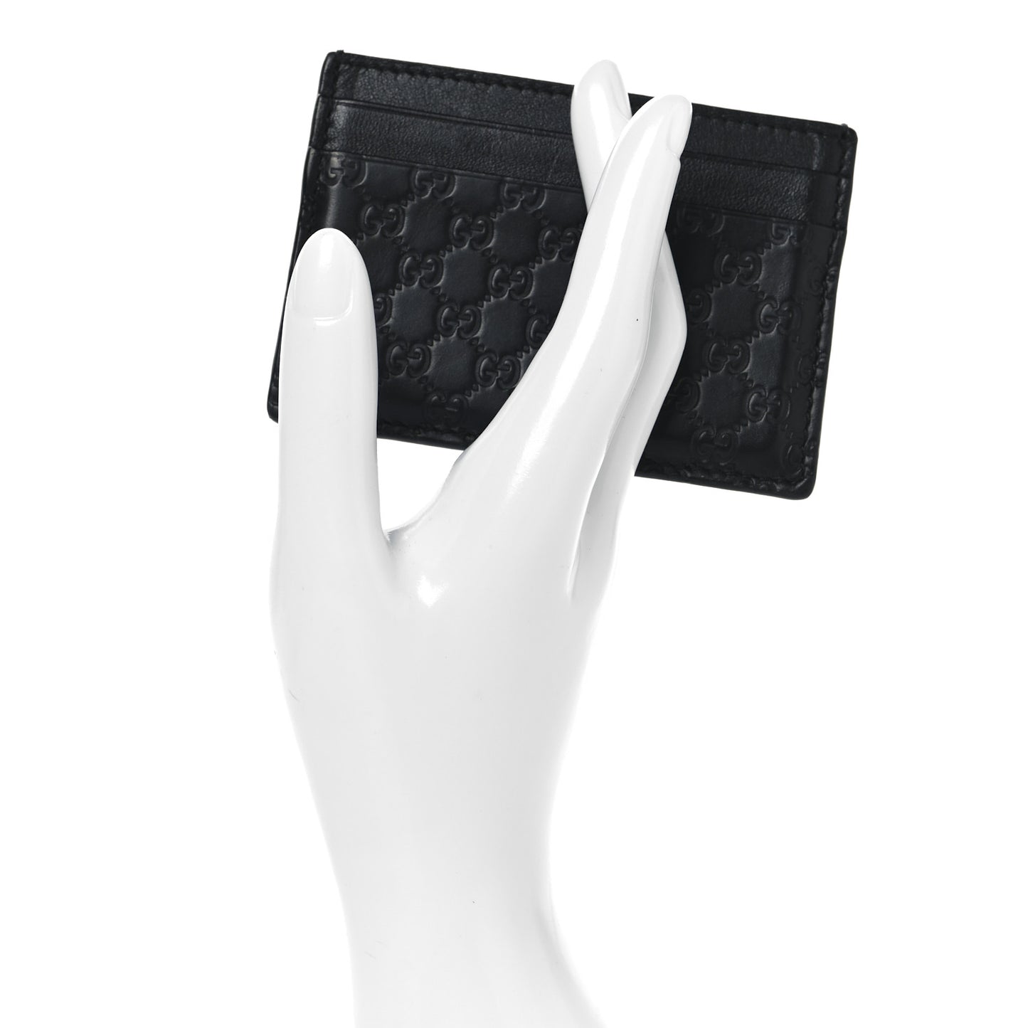 Microguccissima Card Holder Black