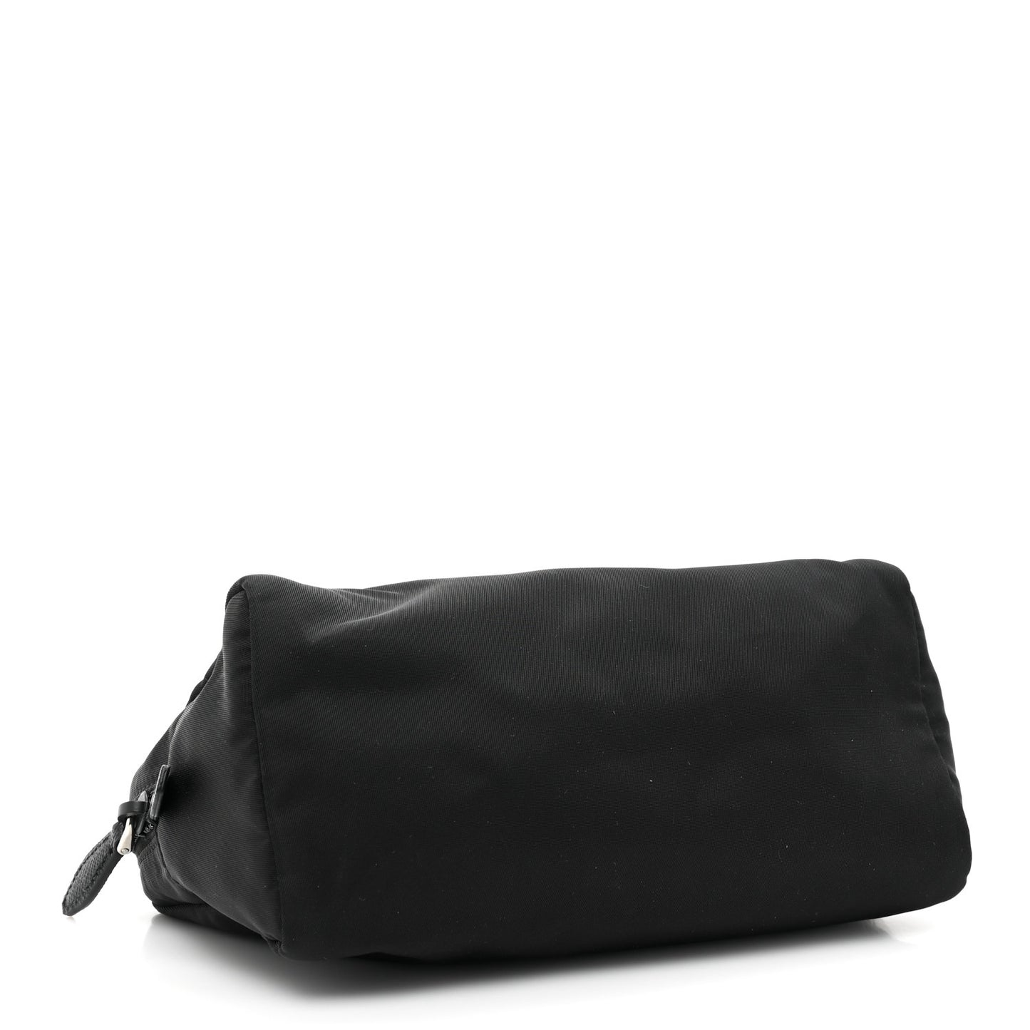 Tessuto Nylon Saffiano Wristlet Black
