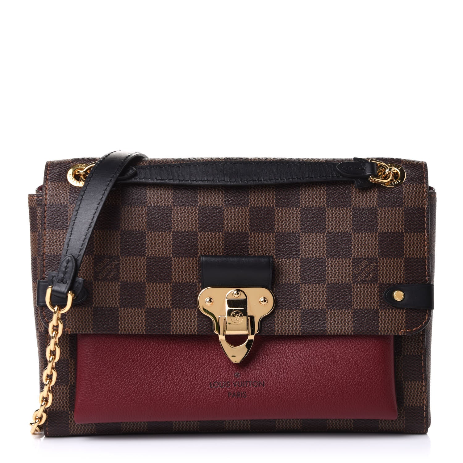Louis Vuitton Damier Ebene Vavin PM Bordeaux 1 of 10