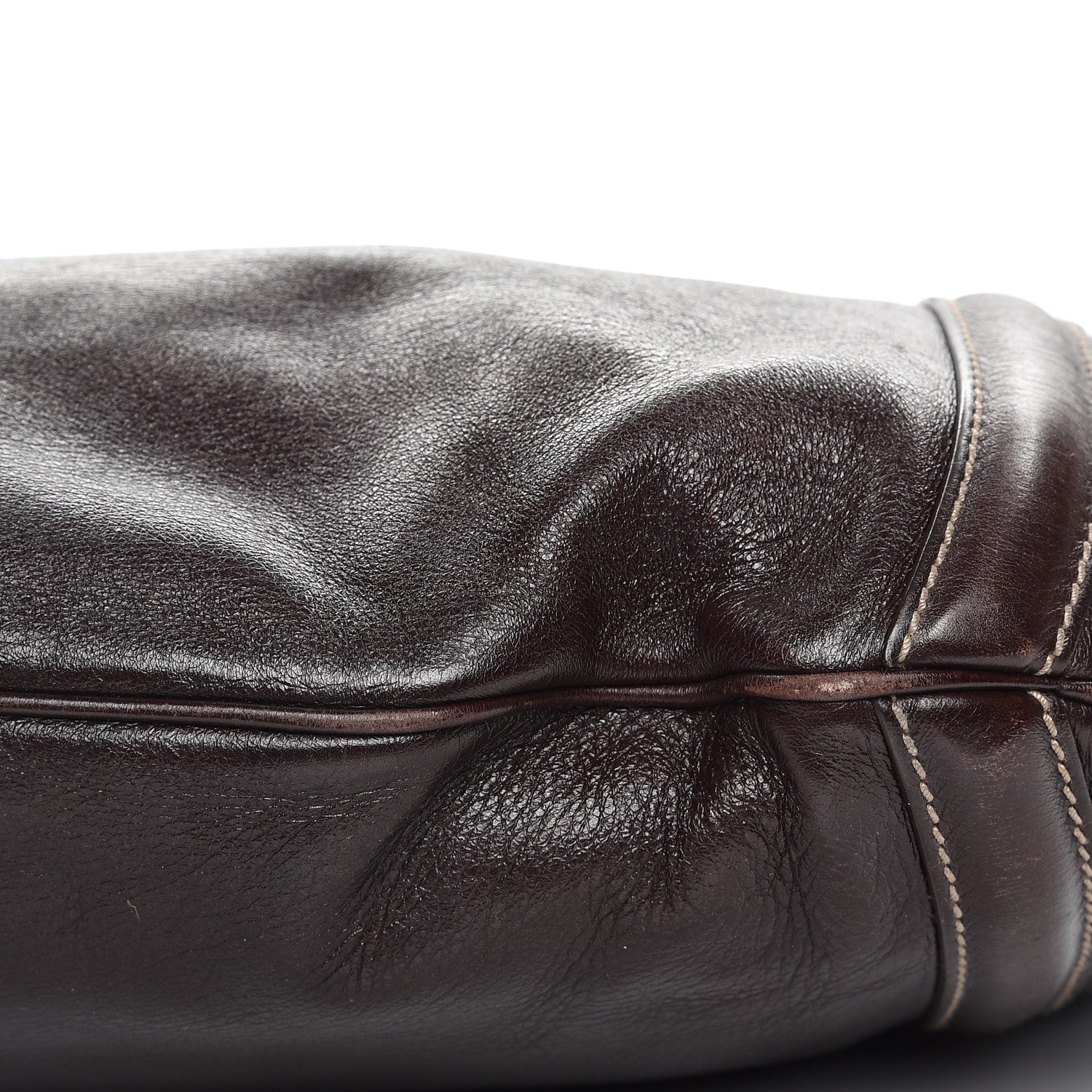 Gucci Calfskin Medium Britt Bag Dark Brown 13 of 14