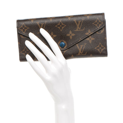 Louis Vuitton Monogram Josephine Wallet Blue 2 of 11