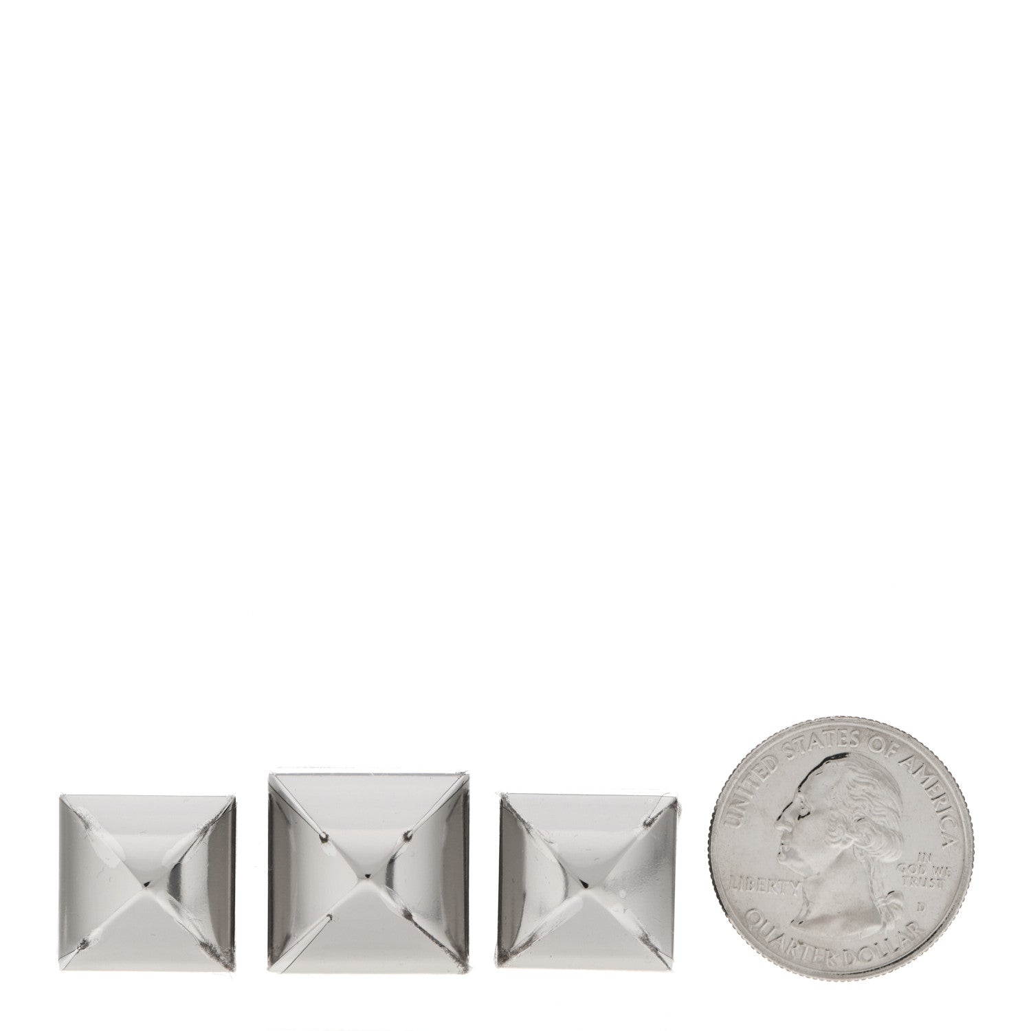 Hermes Palladium Medor Scarf Rings 2 of 4