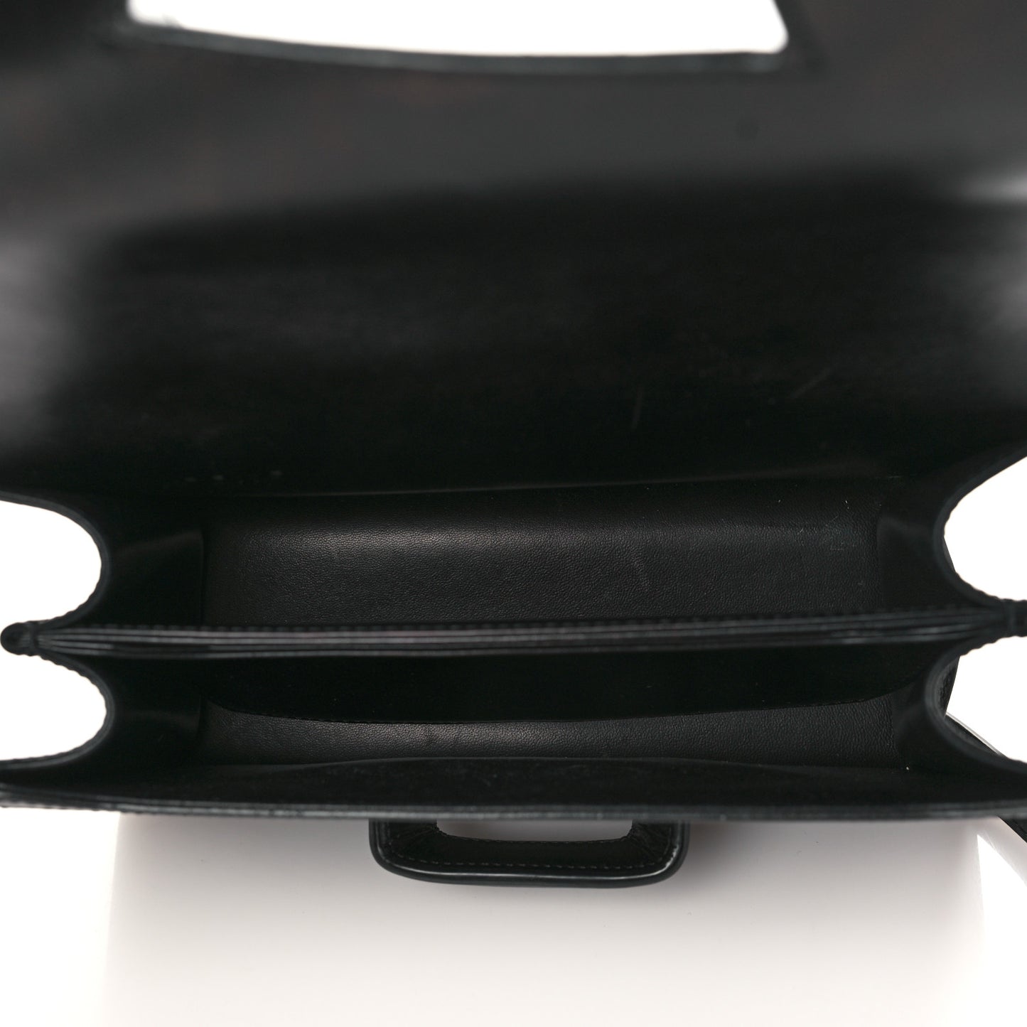 Calfskin Medium Barcelona Shoulder Bag Black