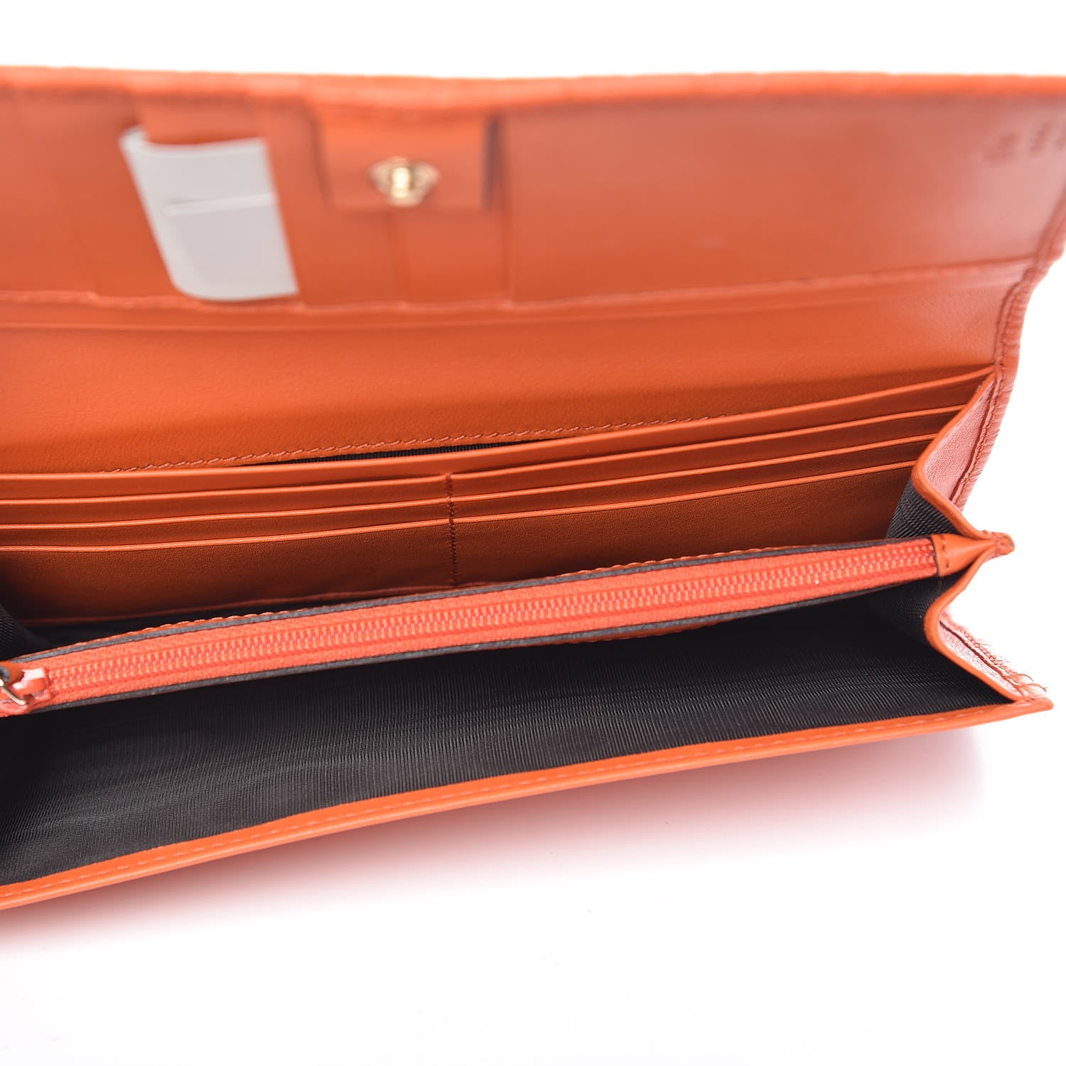 Gucci Soft Microguccissima Continental Wallet Sun Orange 5 of 9