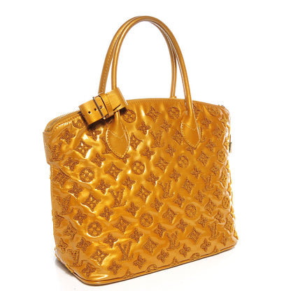 Louis Vuitton Patent Lambskin Fascination Lockit Moutarde 3 of 7