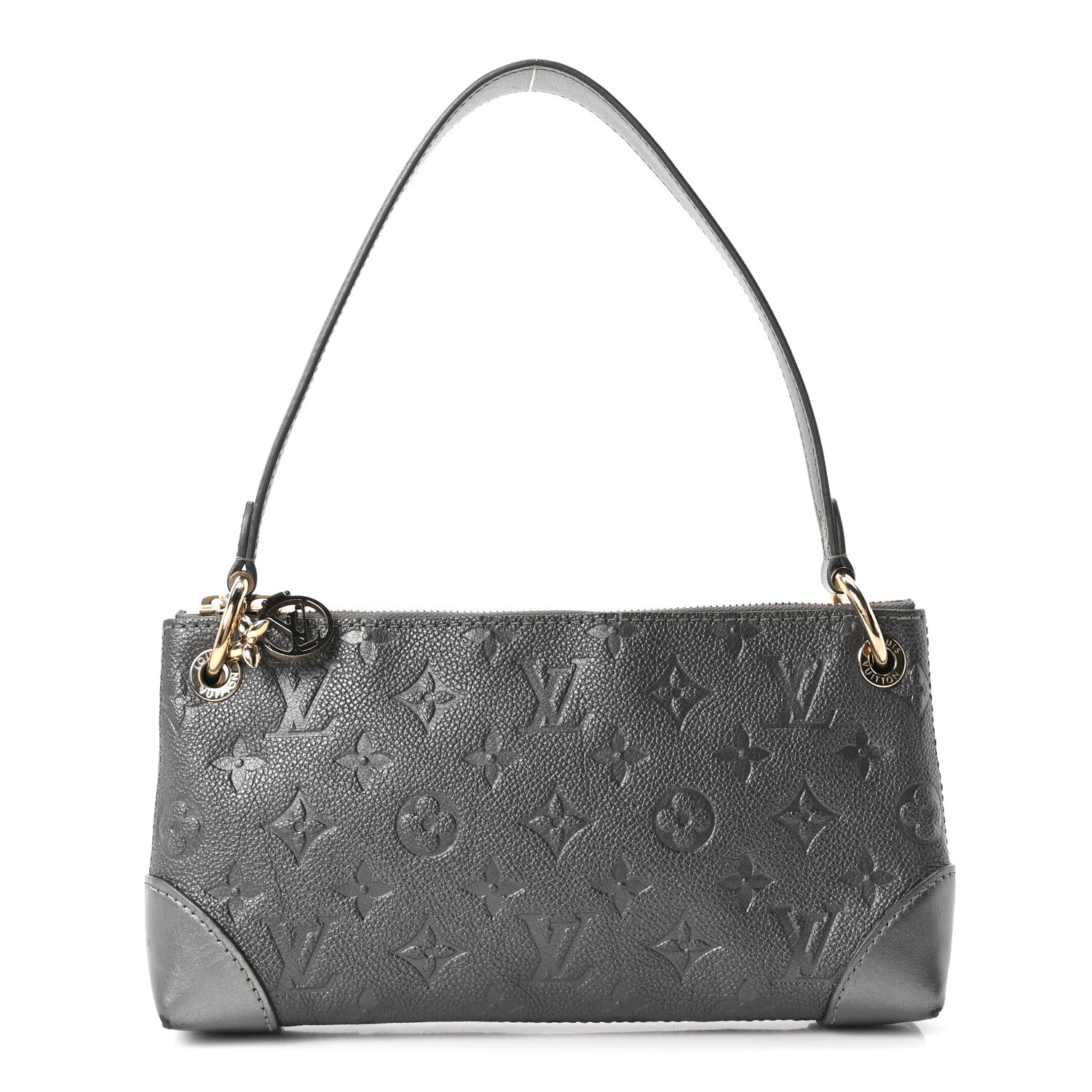 Louis Vuitton Shimmery Empreinte Pochette Sevres Gun Metal 1 of 9