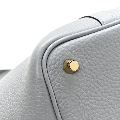 Hermes Taurillon Clemence Picotin Lock 18 PM Gris Pantin 11 of 13