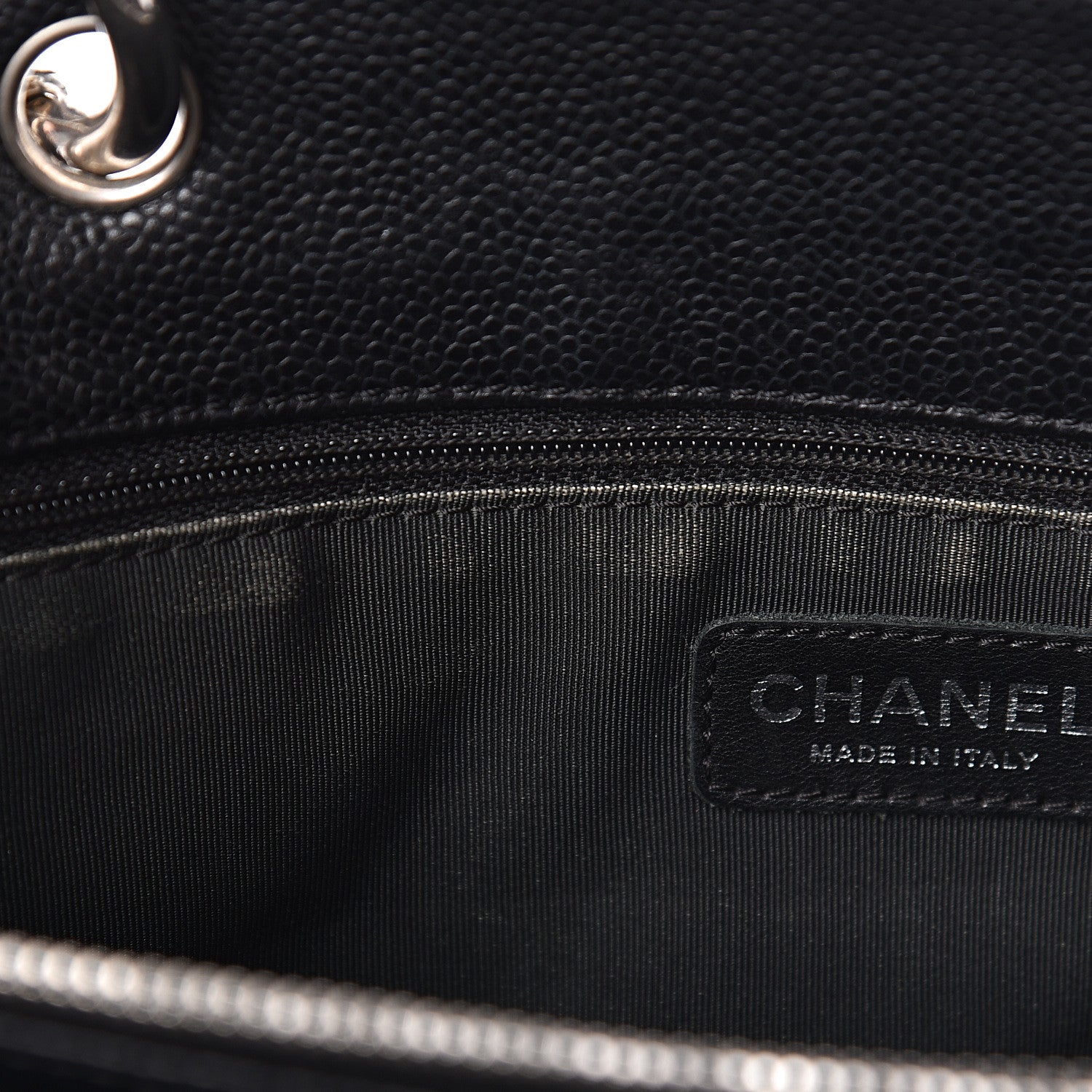 Chanel Caviar Quilted Grand Shopping Tote GST Black 9 of 24