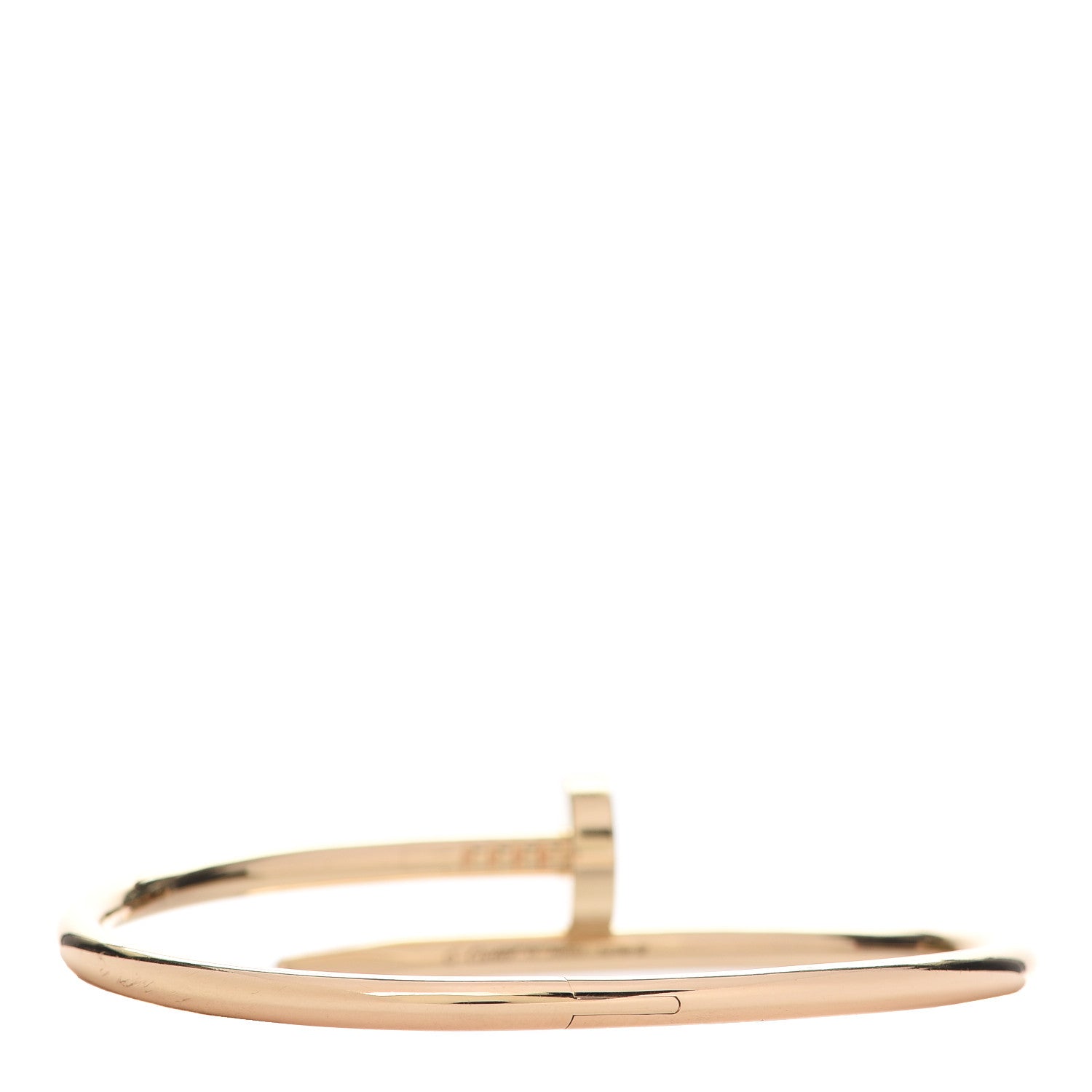 Cartier 18K Yellow Gold Juste Un Clou Bracelet 17 3 of 6