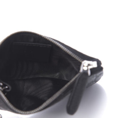 Gucci Microguccissima Key Ring Coin Case Black 5 of 8