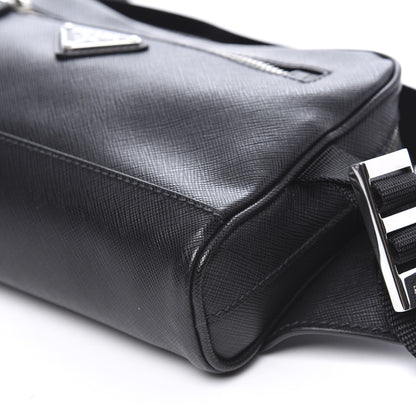 Prada Saffiano Belt Bag Black 7 of 8