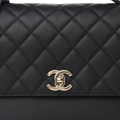 Chanel Caviar Quilted Large Business Affinity Flap Black 10 of 11