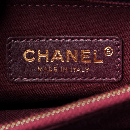 Chanel Caviar Chevron Quilted Small Coco Handle Flap Black 6 of 11